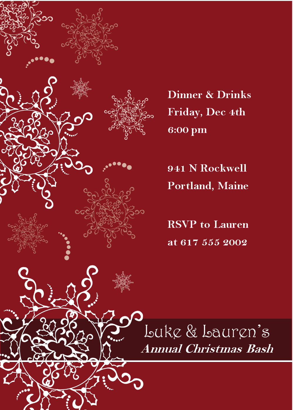 Christmas Dinner Invitations Templates Free ] – Christmas Pertaining To Free Dinner Invitation Templates For Word