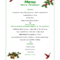 Christmas Menu Template – 17 Free Templates In Pdf, Word Intended For Free Printable Menu Template