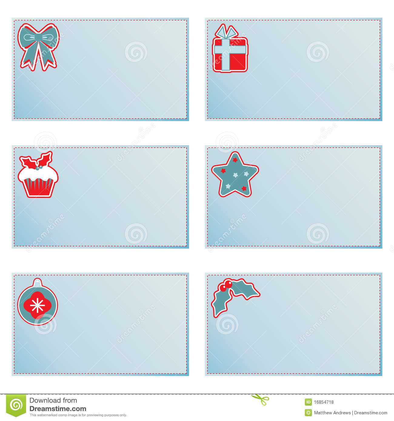 Christmas Note Cards Stock Vector. Illustration Of Throughout Christmas Note Card Templates