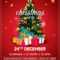 Christmas Party Flyer Free Psd Template | Psddaddy In Christmas Flyer Template Word