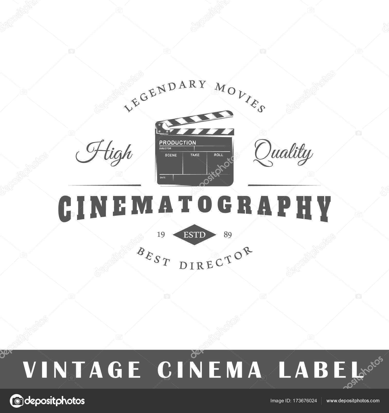 Cinema Label Template — Stock Vector © Shabanov Sergey Within Chutney Label Templates