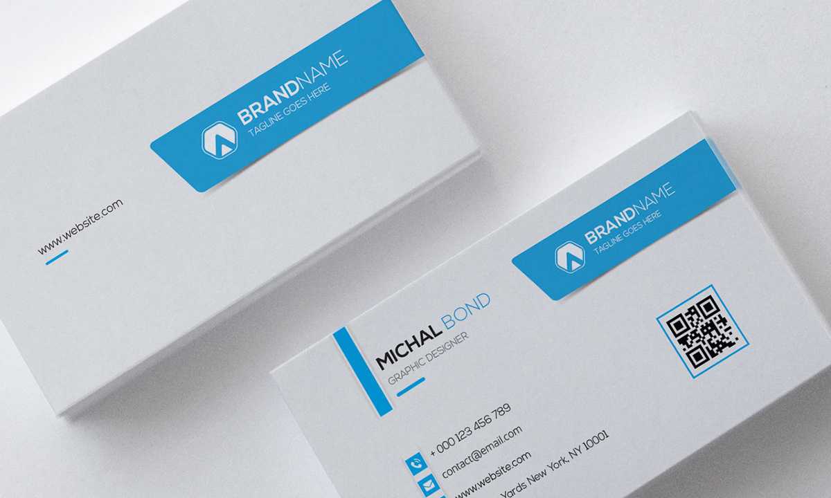 Clean Professional Business Card Template On Behance With Email Business Card Templates