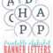 Clipart Letters For Banners Regarding Free Letter Templates For Banners