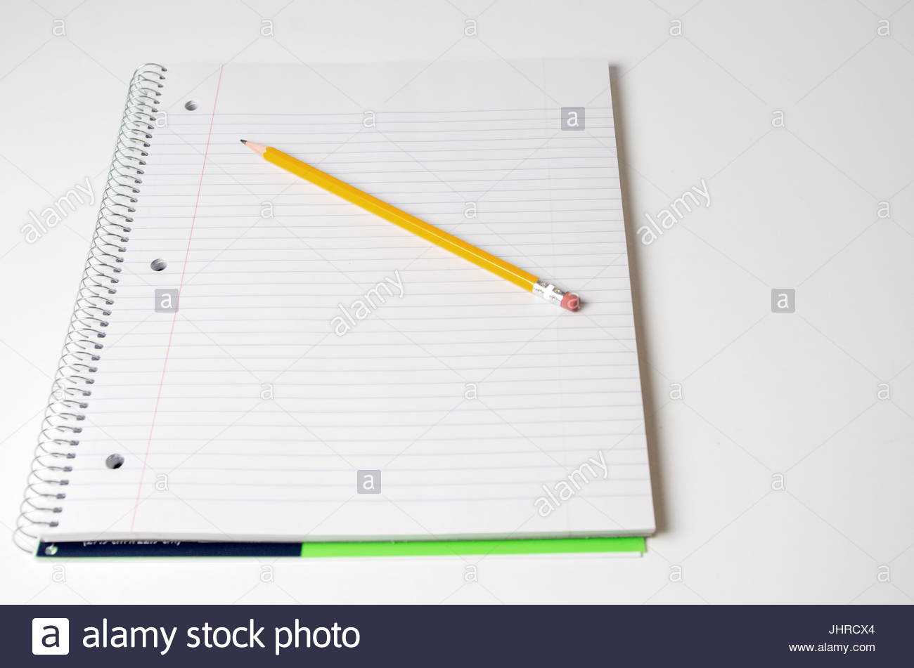 College Ruled Paper Stock Photos & College Ruled Paper Stock Regarding College Ruled Lined Paper Template Word 2007