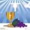 Communion Card Template Stock Illustration. Illustration Of With First Holy Communion Banner Templates