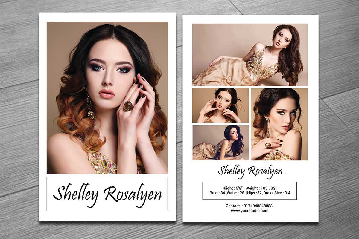 Comp Card Size – Colona.rsd7 Throughout Free Zed Card Template