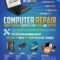 Computer Repair Flyers - Word Excel Samples with Computer Repair Flyer Word Template