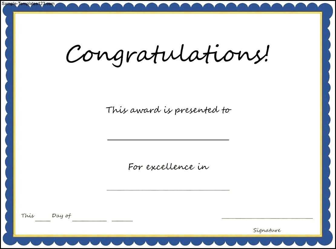 Congratulations Certificates Templates – Tunu.redmini.co Inside Free Student Certificate Templates