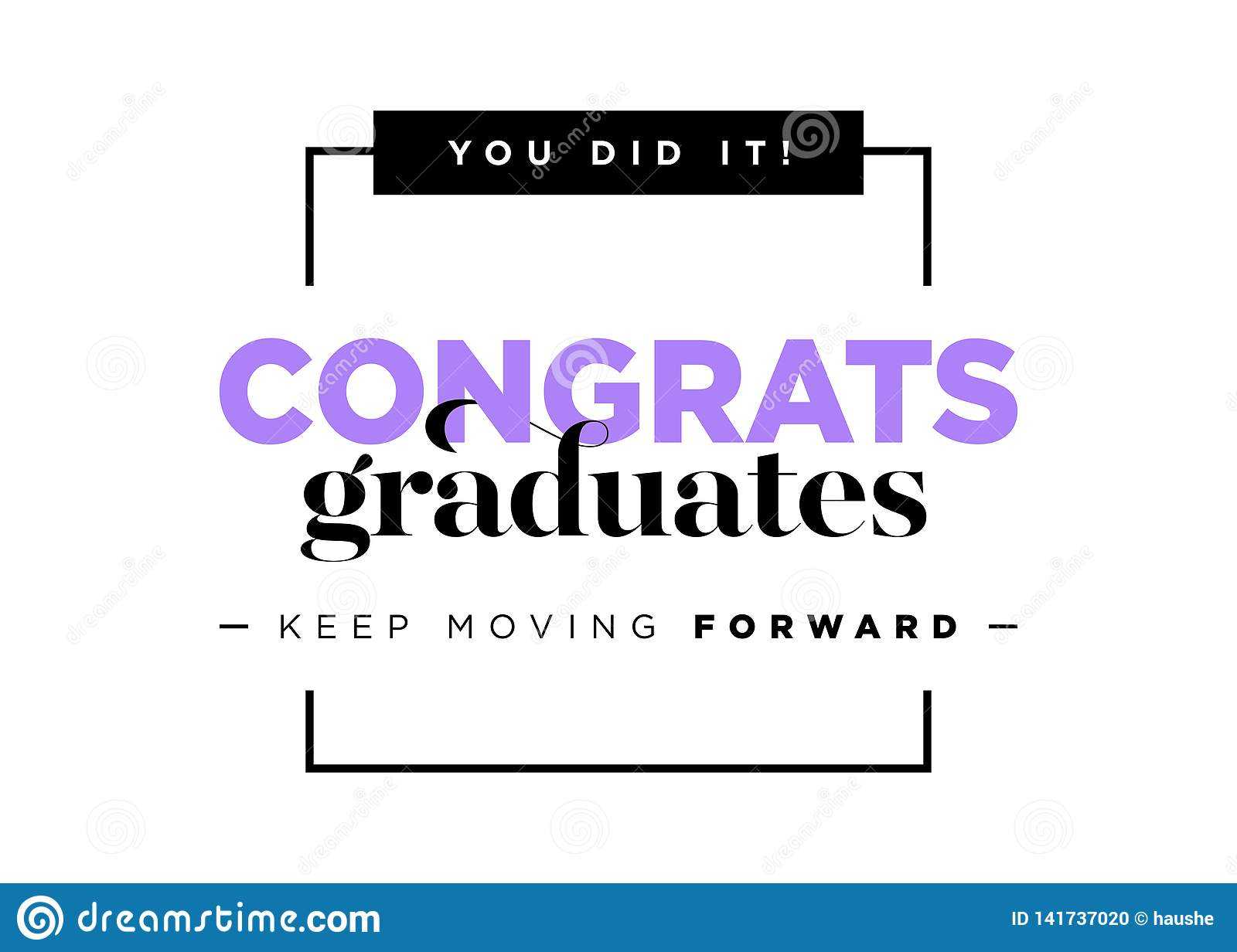 Congratulations Graduates Vector Logo. Graduation Background Intended For College Banner Template