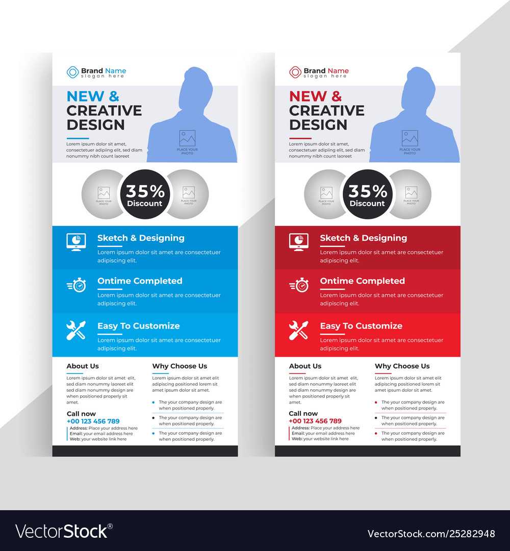 Corporate Business Dl Flyer Template Design Inside Email Flyer Template