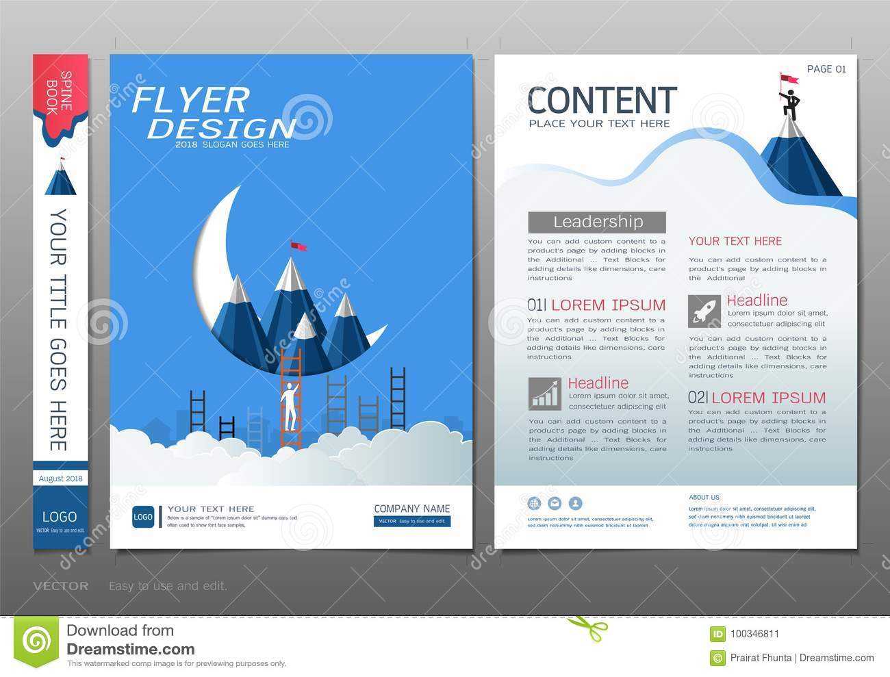 Covers Book Design Template Vector, Business Engineering Regarding Engineering Brochure Templates
