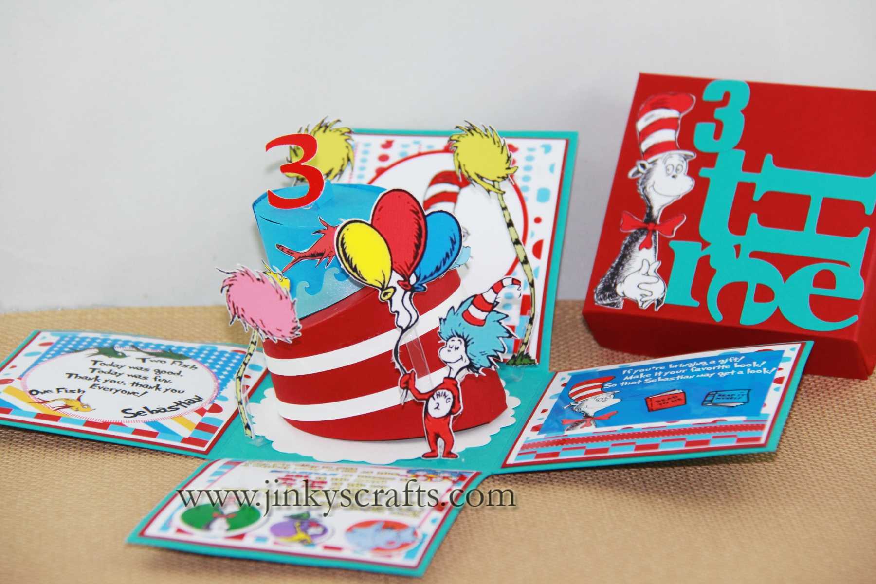 Creative Birthday Invitations – Bagvania For Dr Seuss Birthday Card Template