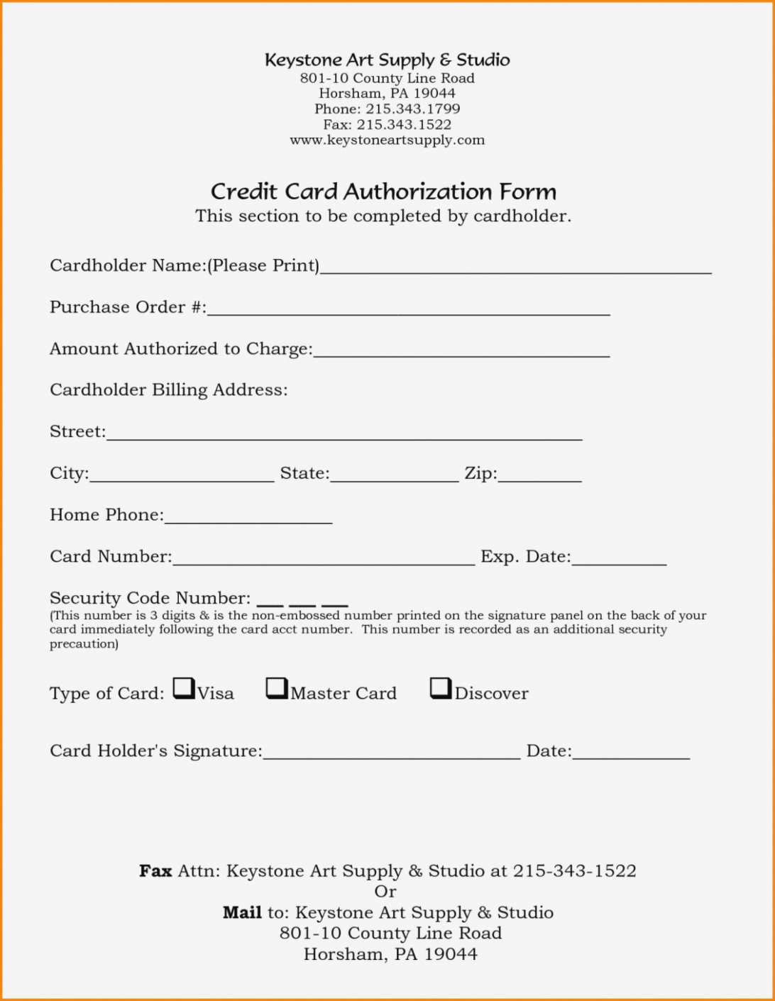 Credit Card Authorization Form Template 41 Jet Airways For Pertaining To Credit Card Size Template For Word