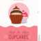 Cupcake Template, Banner Or Flyer Design. Stock Illustration Within Cupcake Flyer Templates Free