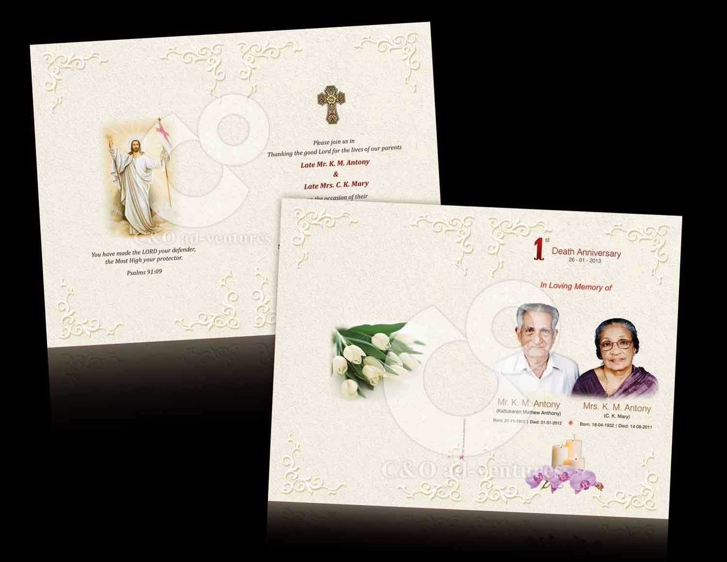 Death Anniversary Cards Templates ] - Card Templates Free For Death Anniversary Cards Templates