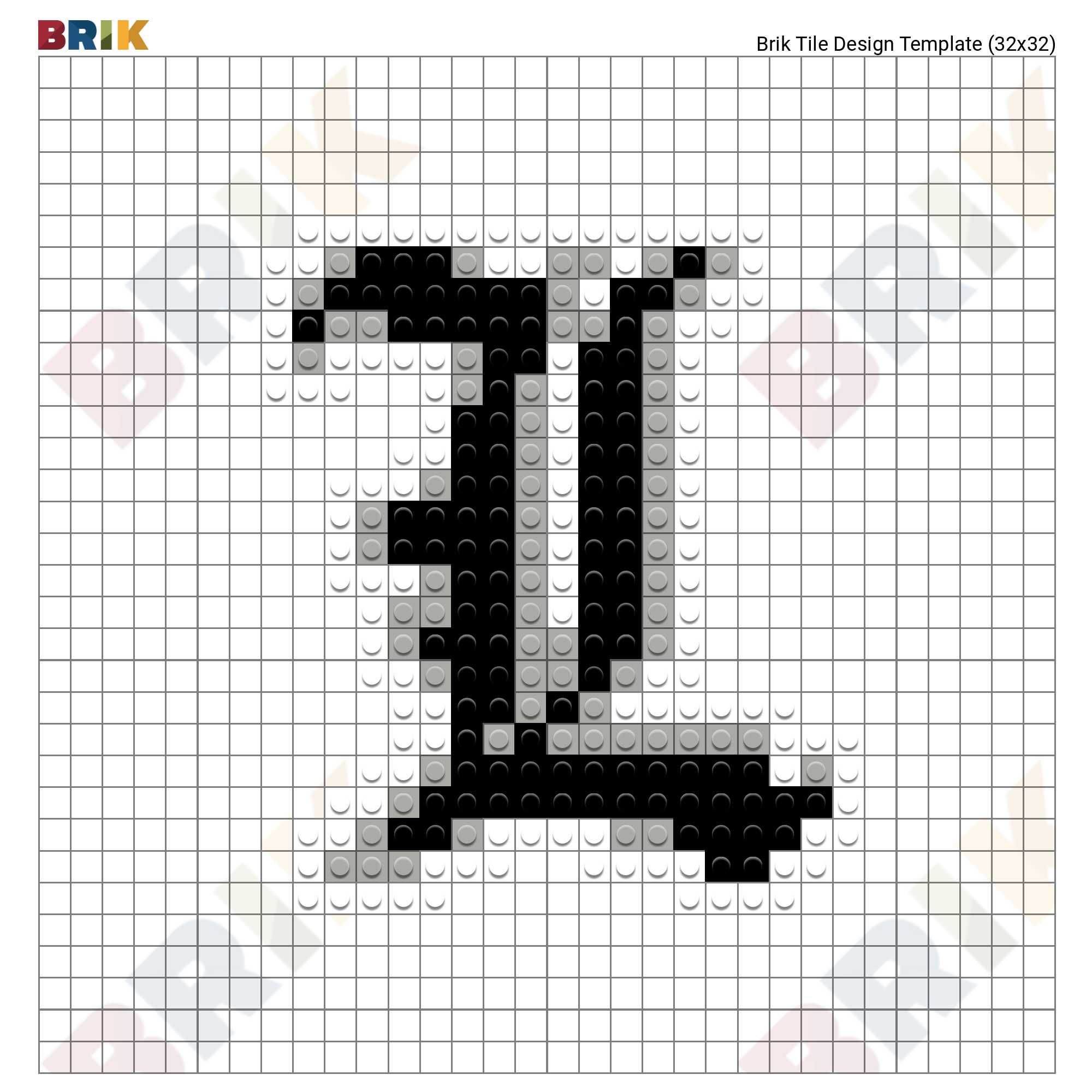 Death Note Pixel Art – Brik With Death Note Template