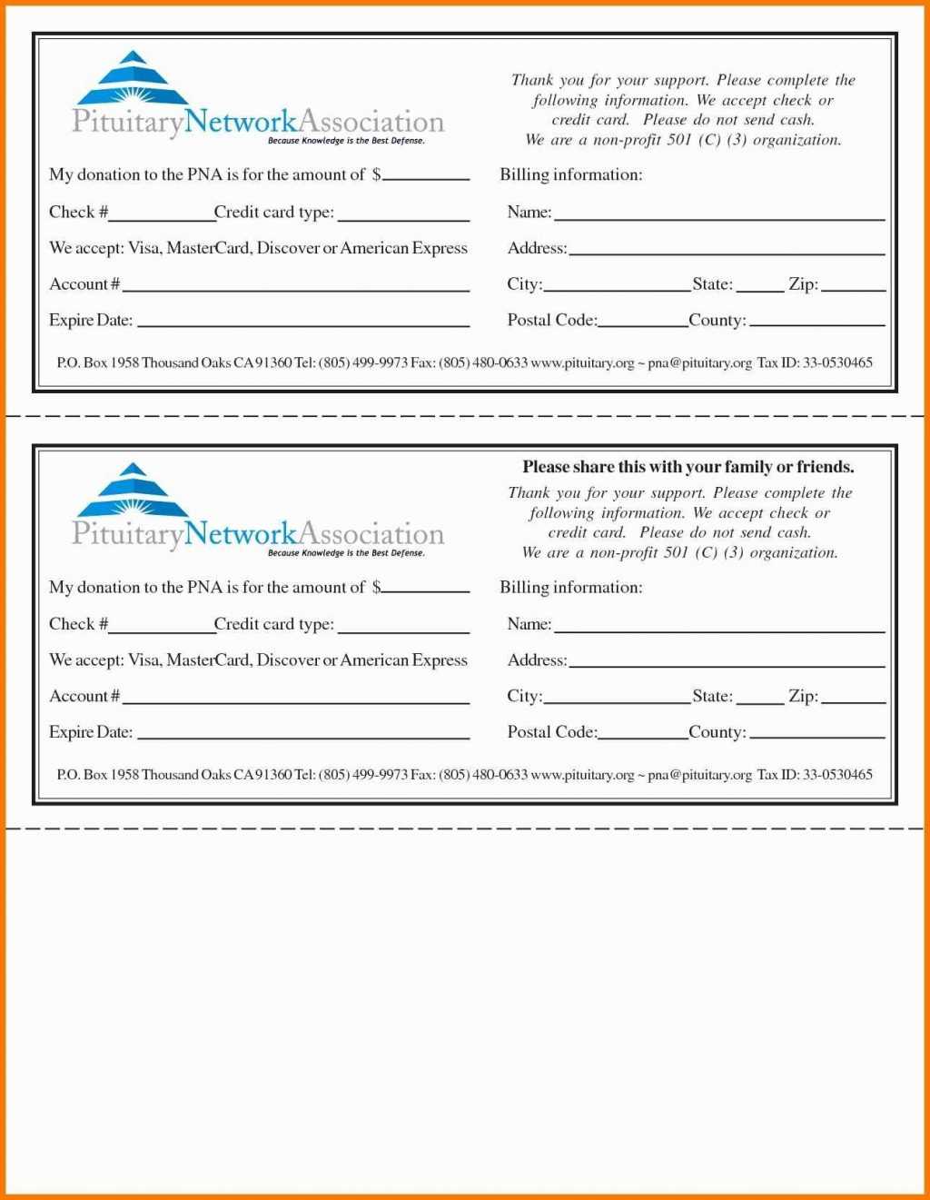 Donation Pledge Form Template Free Excel | Josiessteakhouse With Regard To Fundraising Pledge Card Template