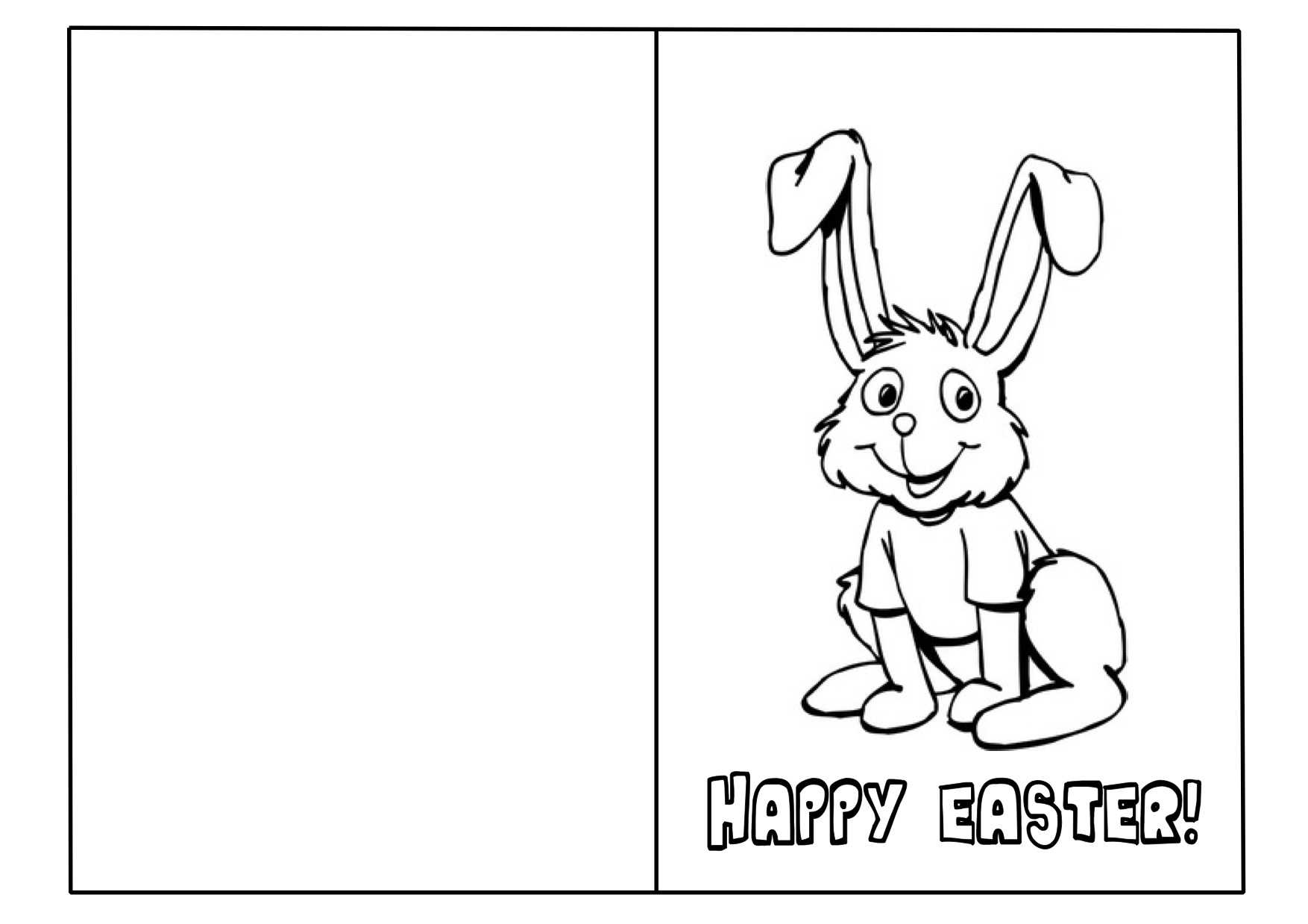 Easter Card Template Ks2 1 – Happy Easter Sunday With Regard To Easter Card Template Ks2