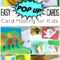 Easy Pop Up Card How To Projects – Red Ted Art Inside Diy Pop Up Cards Templates