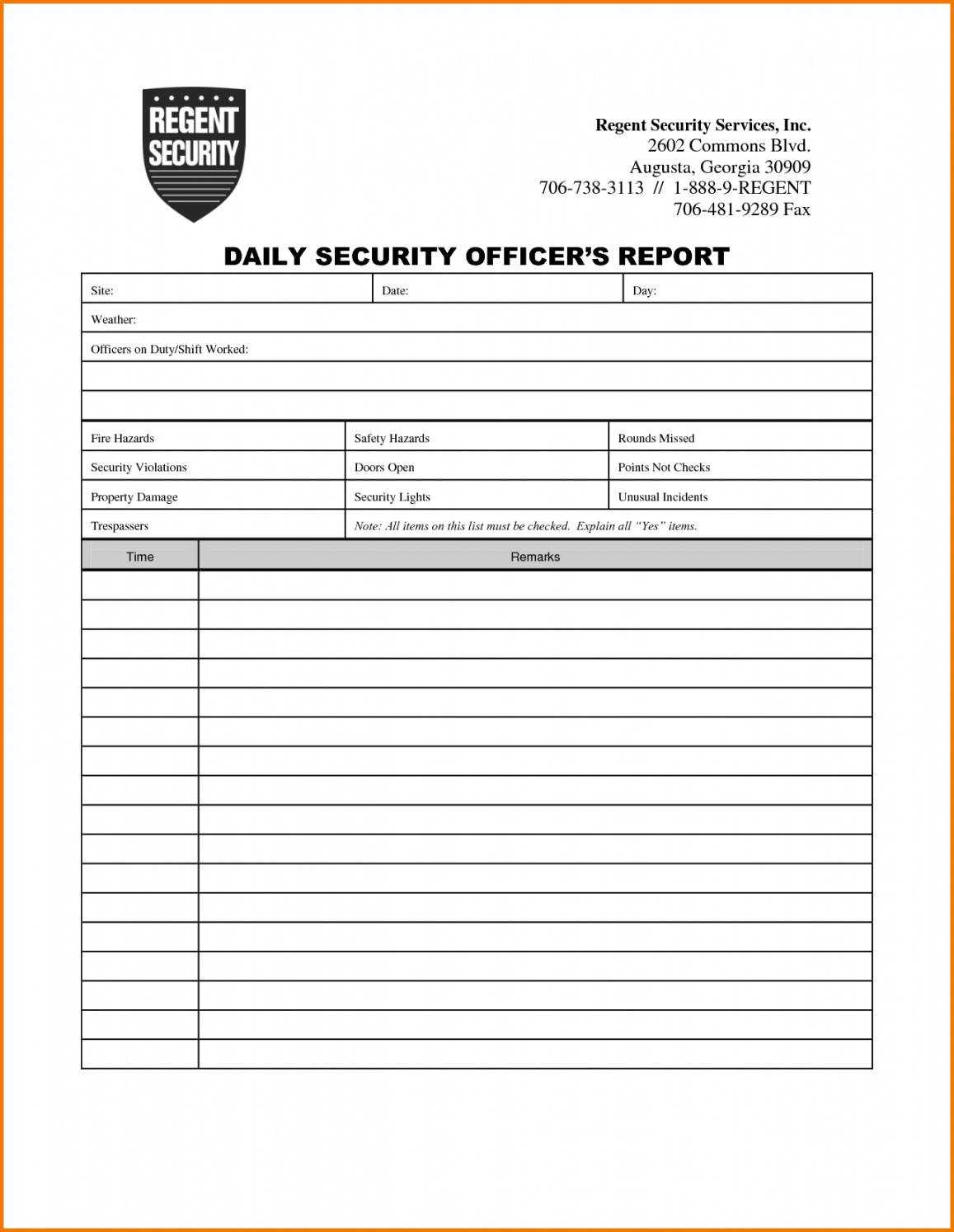 Editable Sample Activity Report Format Kleobergdorfbibco Throughout Daily Activity Report Template