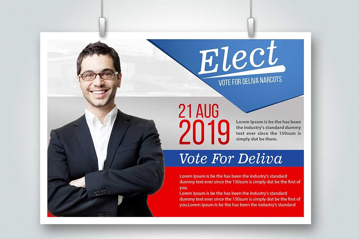 Election Voting Flyer Template Within Election Templates Flyers