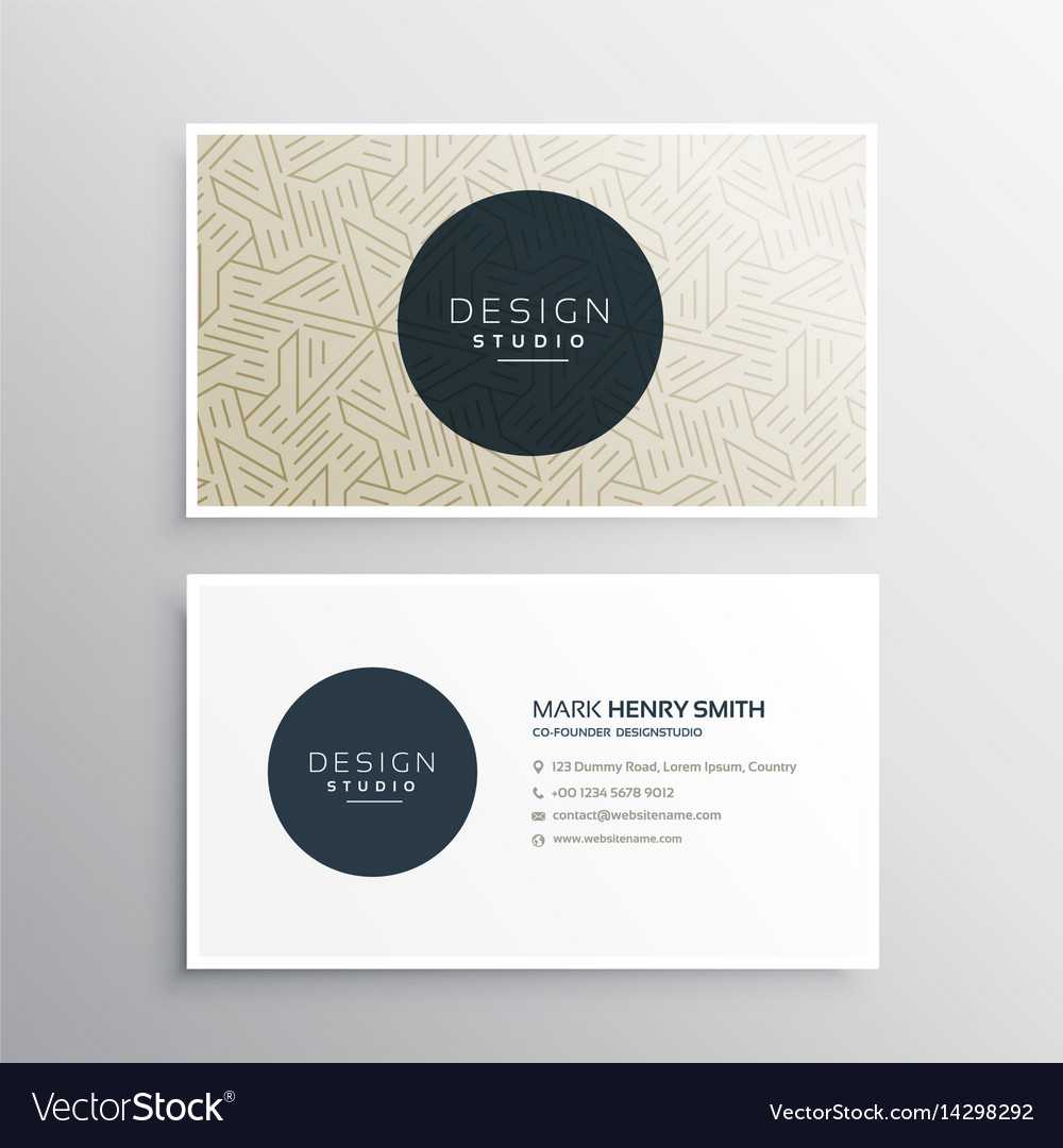 Elegrant Business Company Visiting Card Template With Company Business Cards Templates