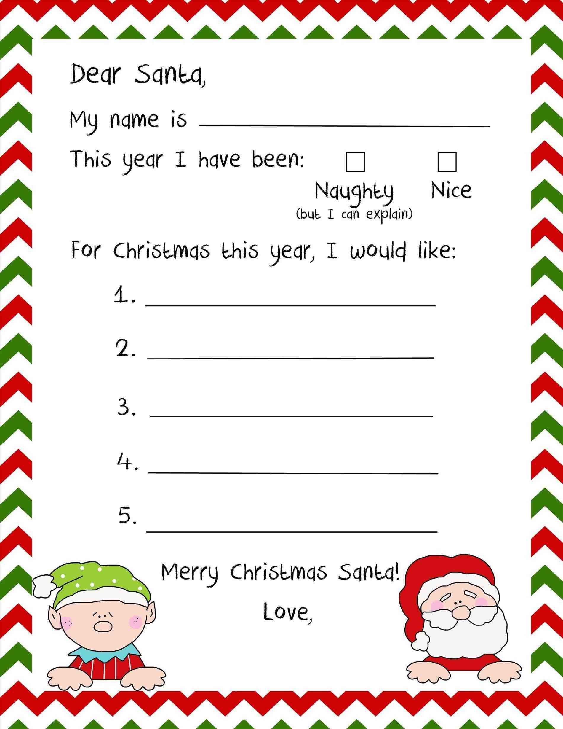 Elf On The Shelf Stationary Template Free With Regard To Elf On The Shelf Letter From Santa Template