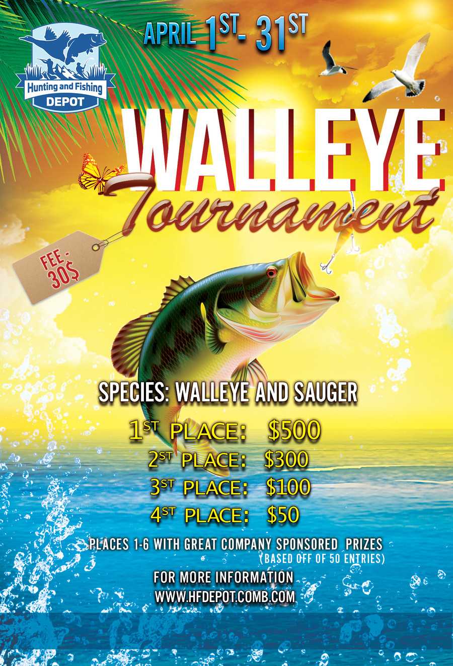 Entry #5Margaritafree For Design Two Fishing Tournament Regarding Fishing Tournament Flyer Template