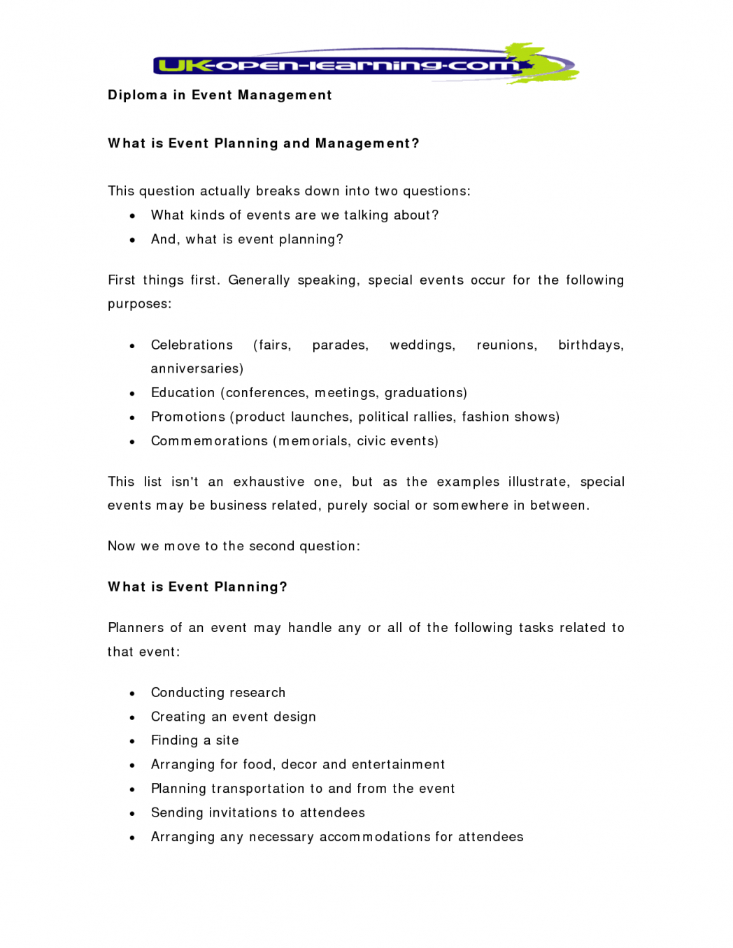 Event Management Plan Pdf Plans Marketing Siness In India Inside Events Company Business Plan Template