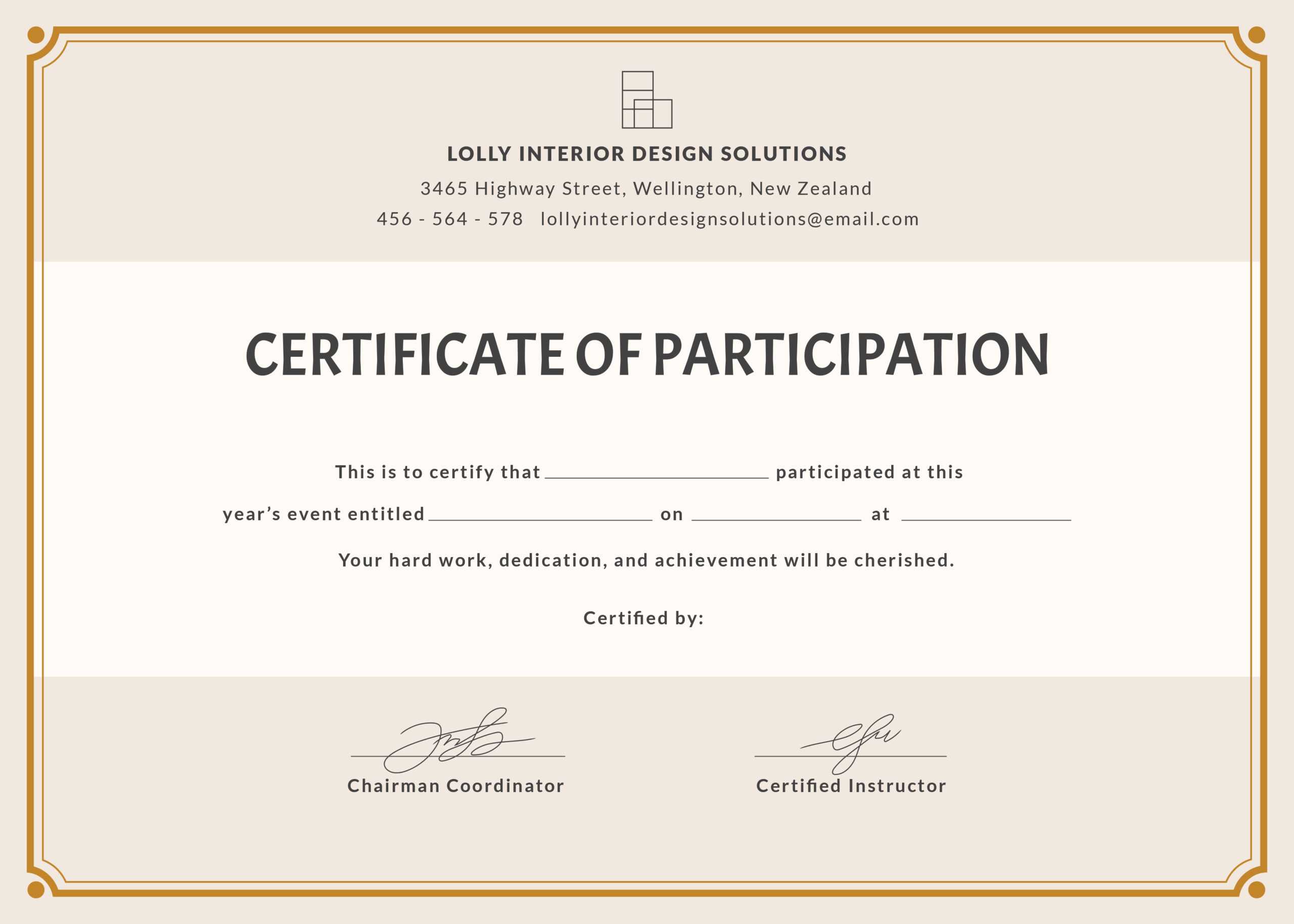 🥰free Printable Certificate Of Participation Templates (Cop)🥰 Throughout Conference Certificate Of Attendance Template