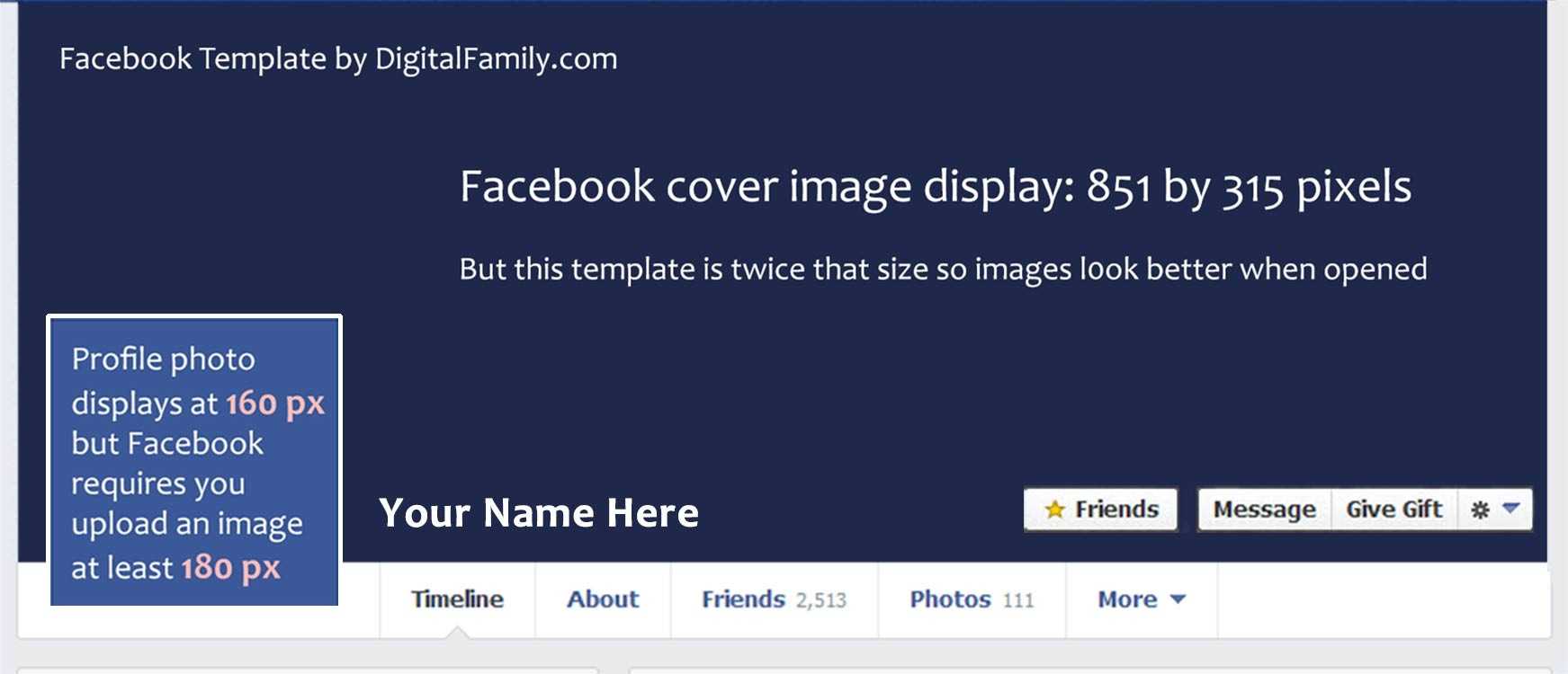 Facebook Page Banner Template Inspirational Download 8 Free Inside Facebook Banner Size Template