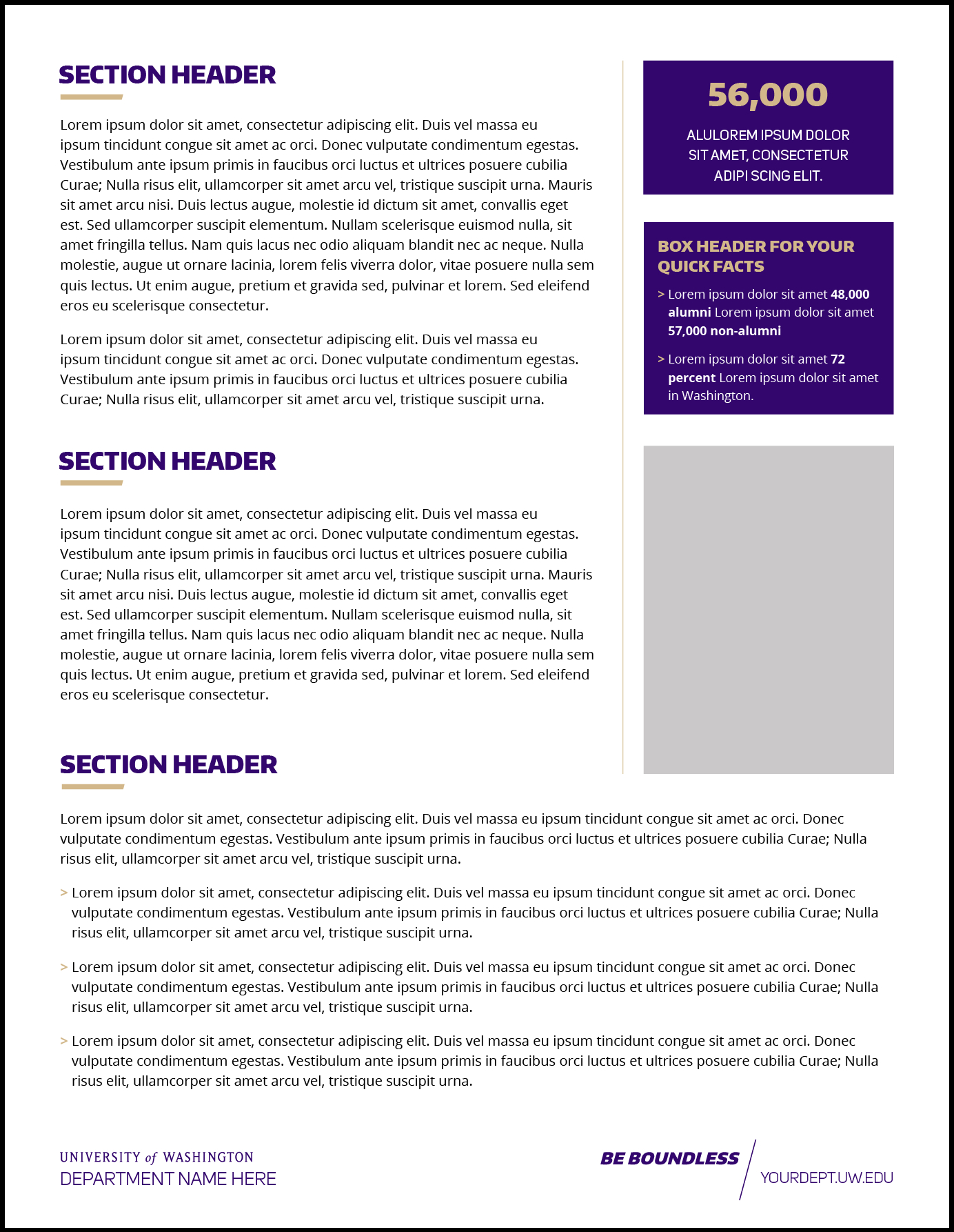 Fact Sheet | Uw Brand Pertaining To Fact Sheet Template Word