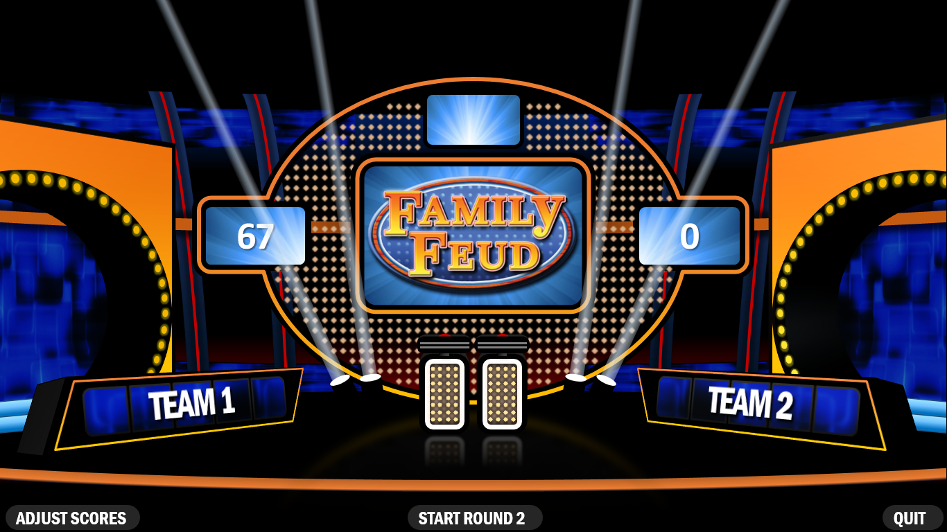 Family Feud | Rusnak Creative Free Powerpoint Games Inside Family Feud Powerpoint Template With Sound