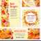 Fast Food Restaurant Banner And Poster Template With Food Banner Template