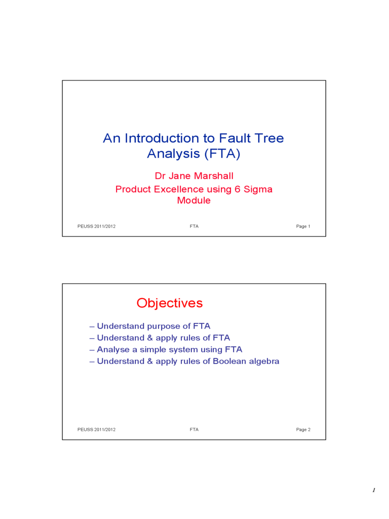 Fault Tree Analysis Template – 2 Free Templates In Pdf, Word For Fault Tree Analysis Template