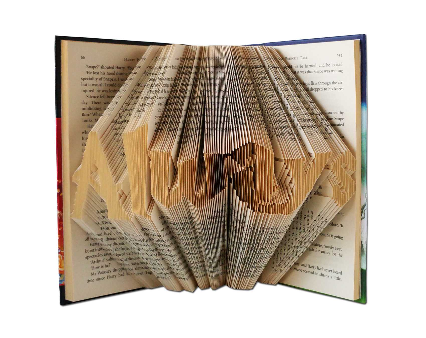 Folded Book Art Pattern – Harry Potter Always In Folded Book Art Templates