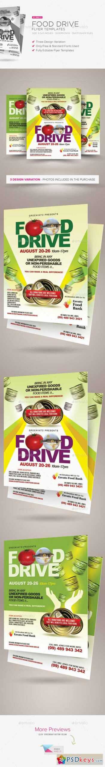 Food Drive Flyer Templates 11493589 » Free Download For Food Drive Flyer Template