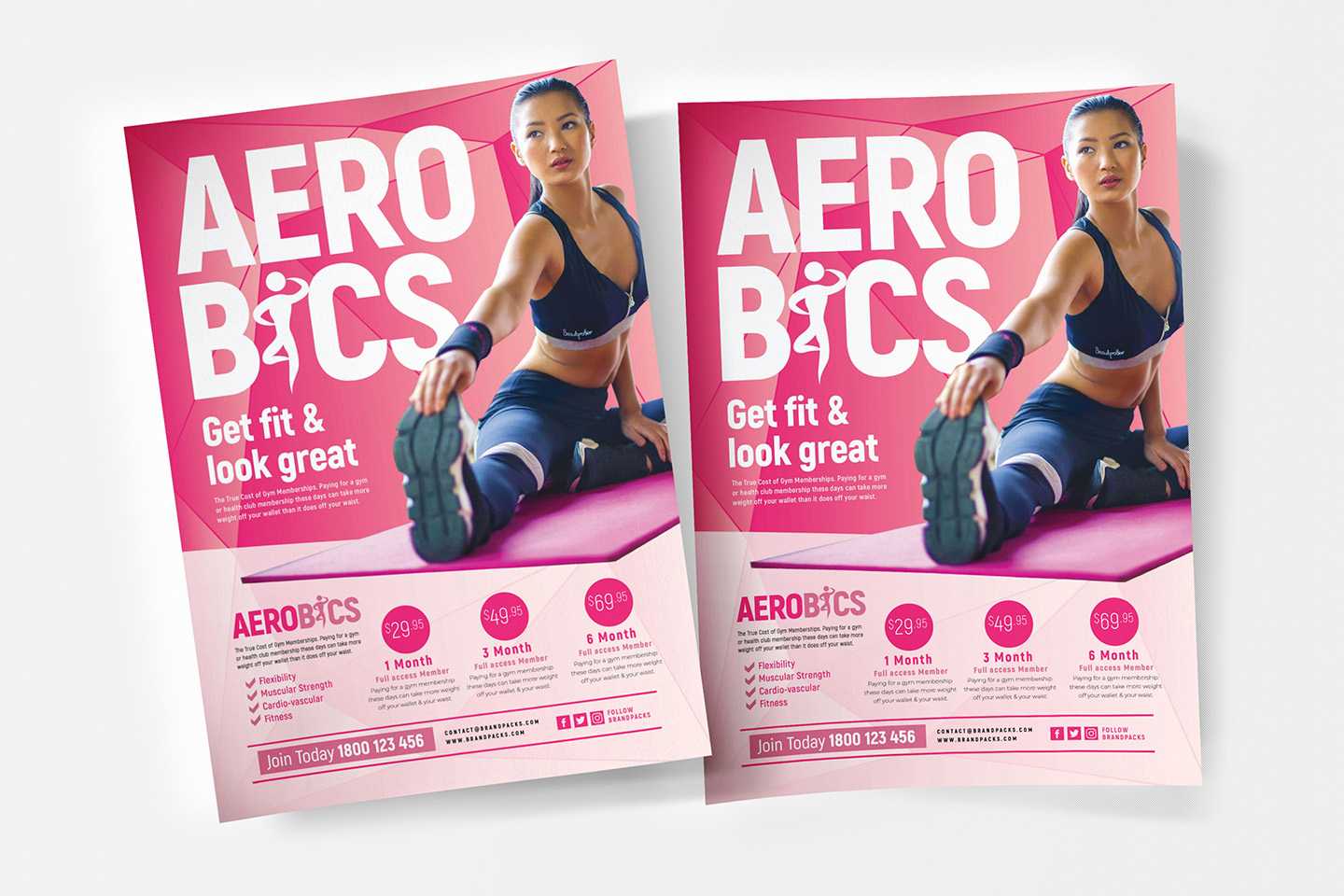 Free Aerobic Poster & Flyer Templates – Psd, Ai & Vector Intended For Free Zumba Flyer Templates