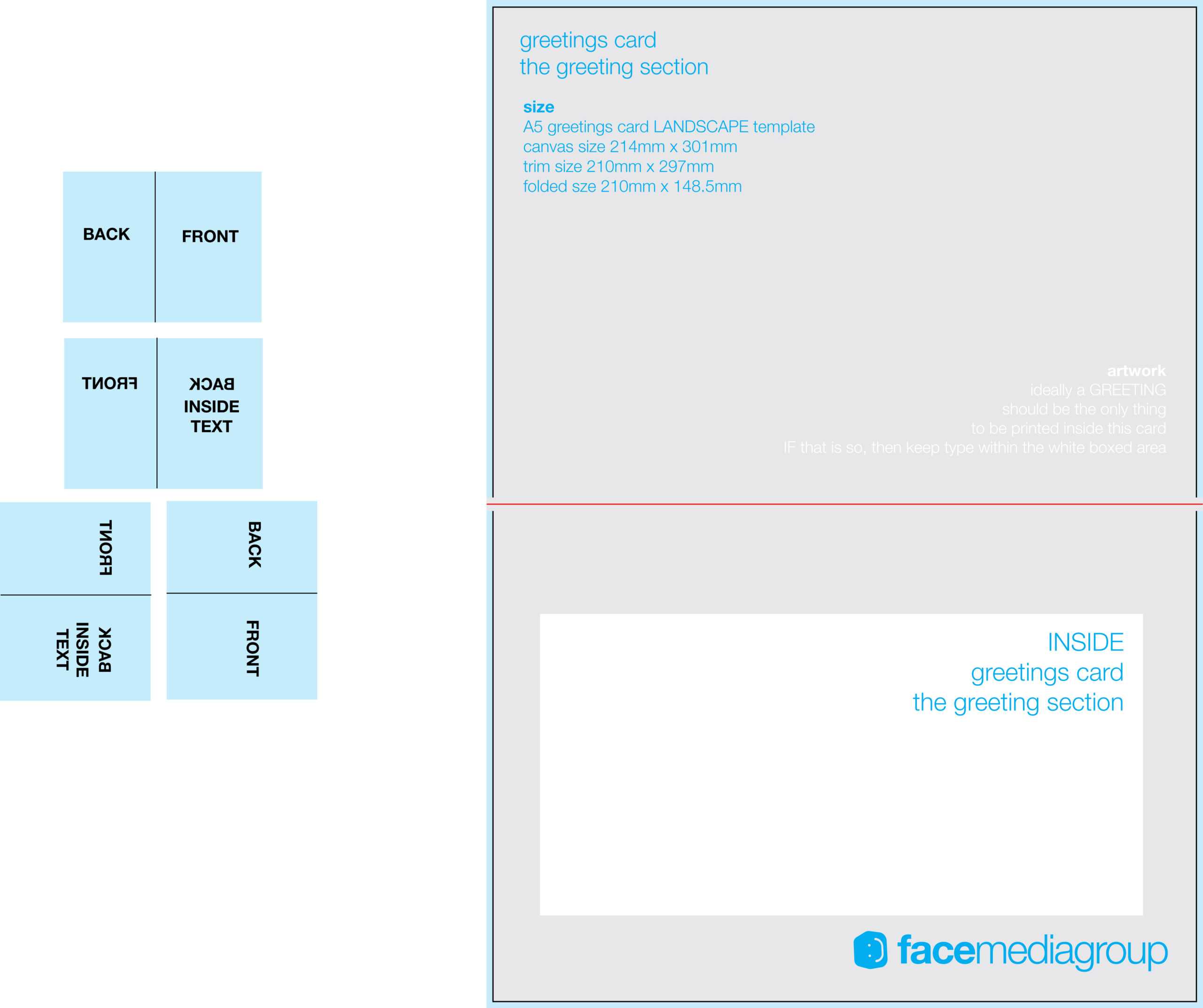 Free Blank Greetings Card Artwork Templates For Download With Regard To Foldable Card Template Word