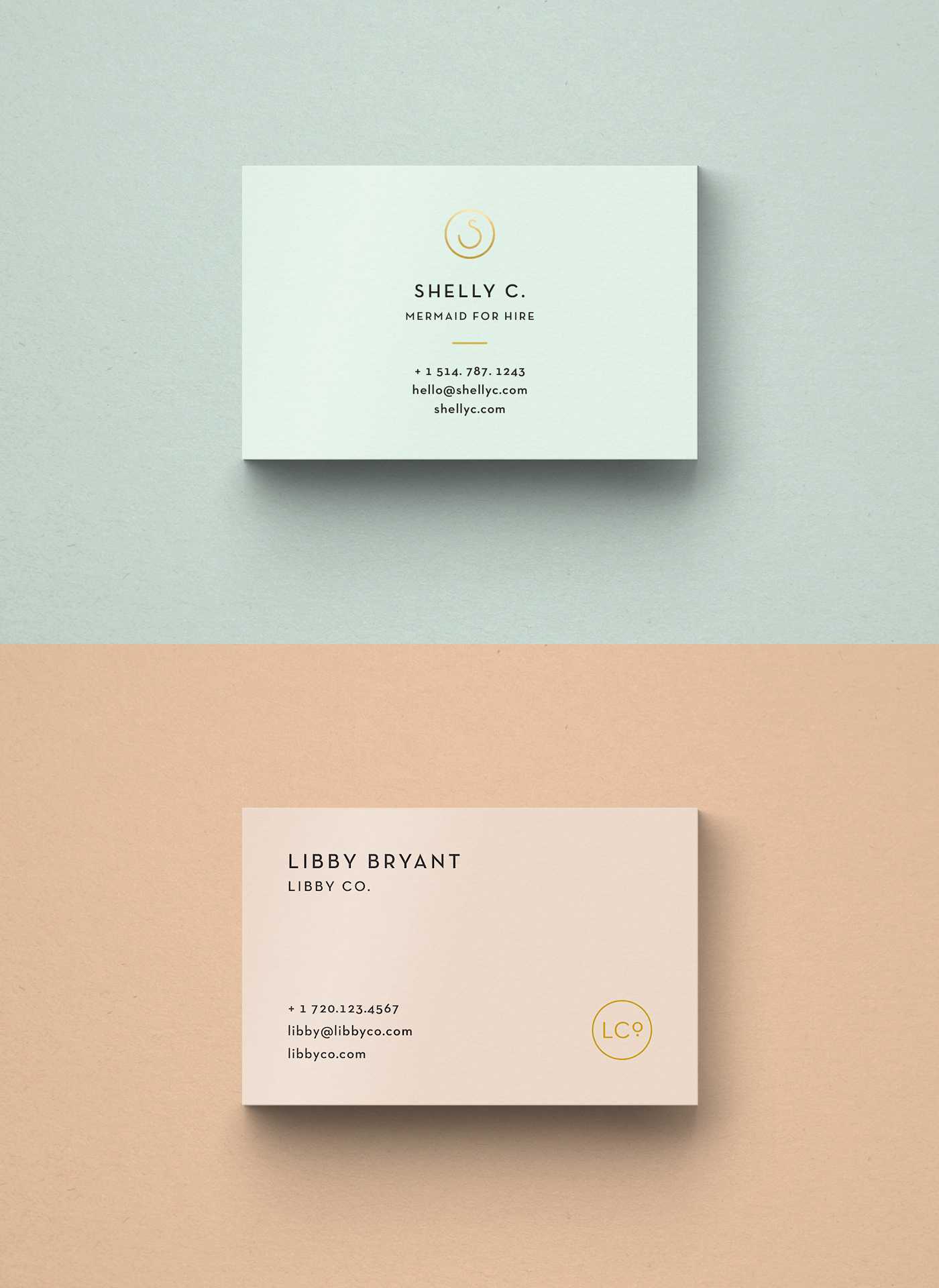 Free Business Card Templates • Libby Co. Boutique Branding Within Free Bussiness Card Template