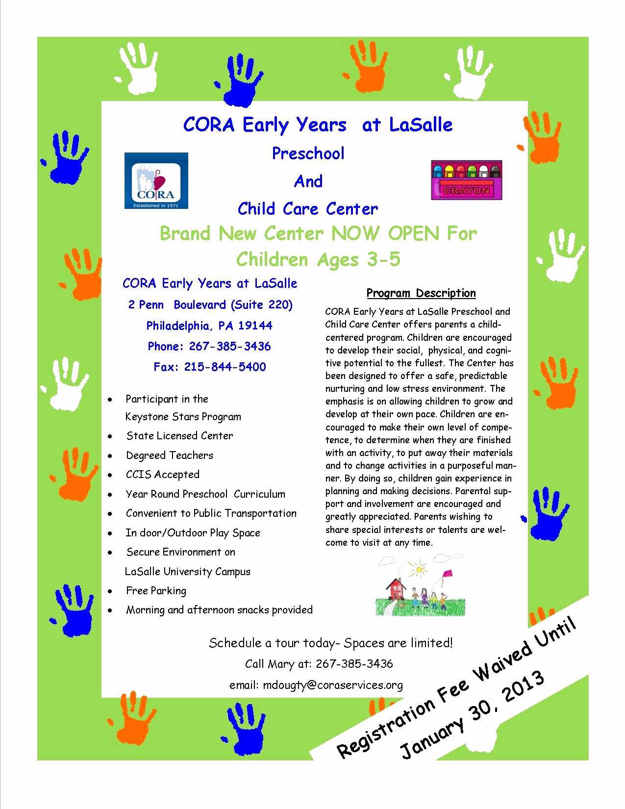 Daycare Flyers Templates Free