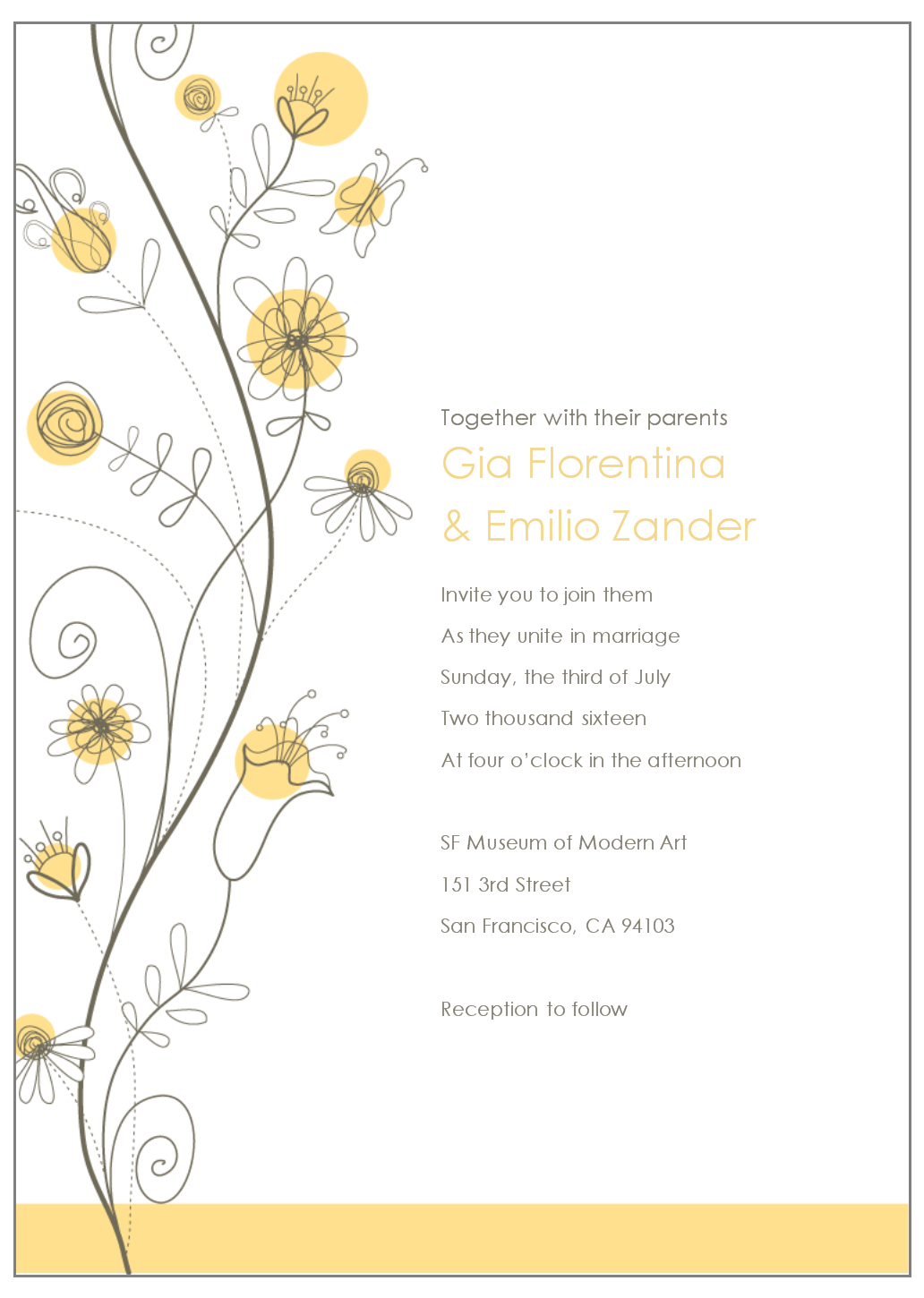 Free E Invite Templates With Free E Wedding Invitation Card Templates