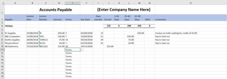 free excel bookkeeping template free excel bookkeeping template