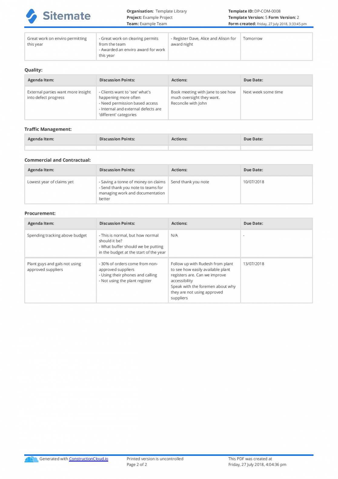 Free Free Construction Meeting Minutes Template Better Than With Construction Meeting Minutes Template