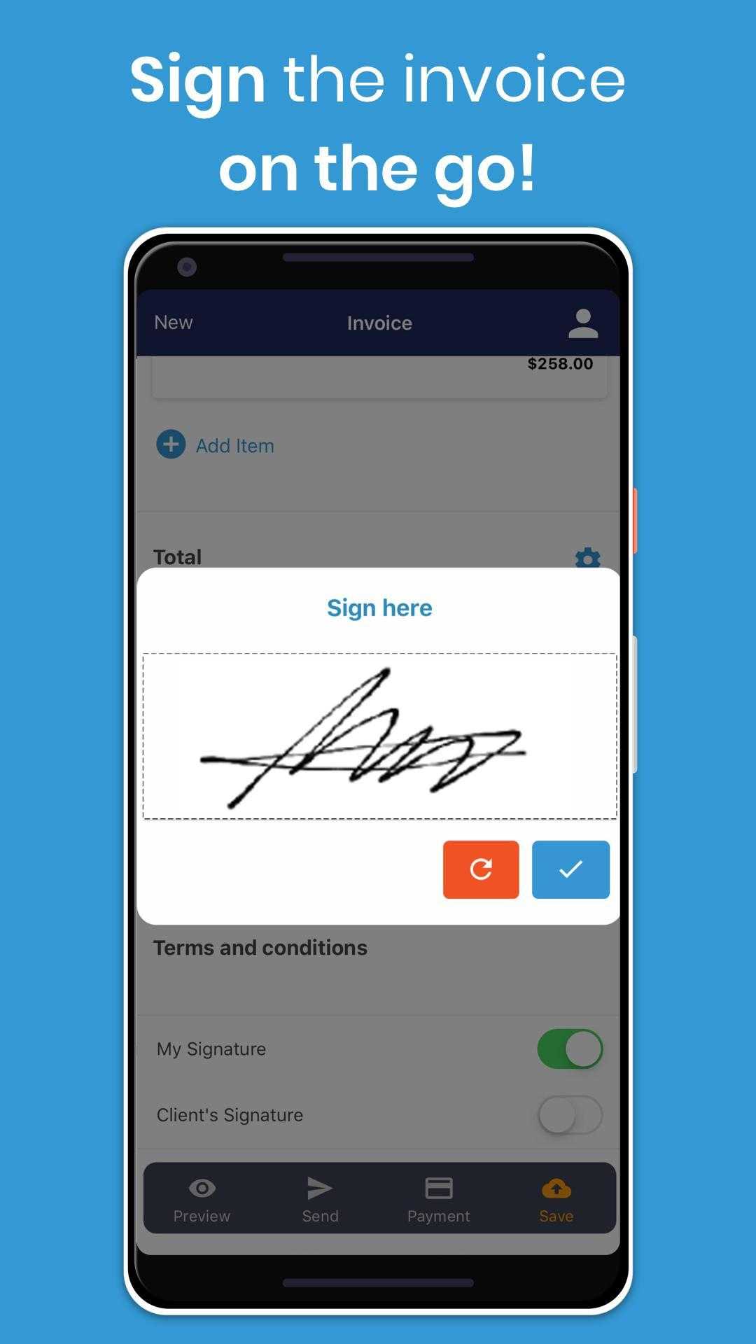 Free Invoice & Estimate Template Generator For Android – Apk Intended For Free Invoice Template For Android