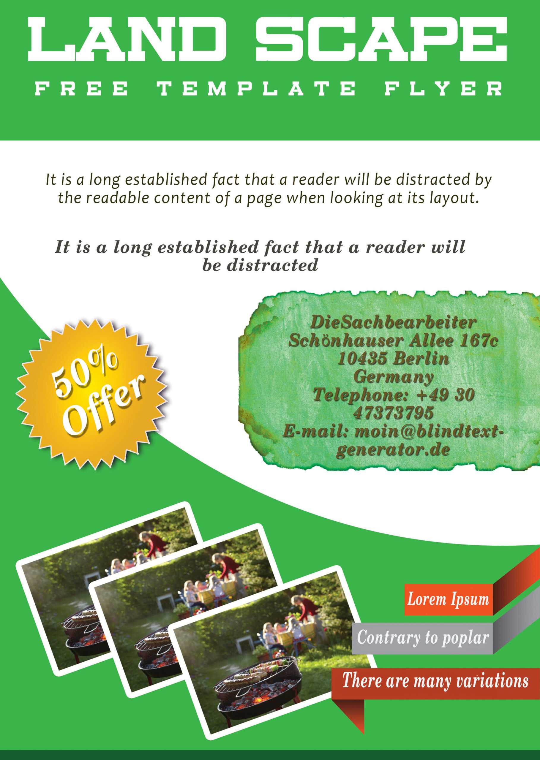 Free Landscaping Flyer Templates To Power Lawn Care Intended For Free Lawn Mowing Flyer Template