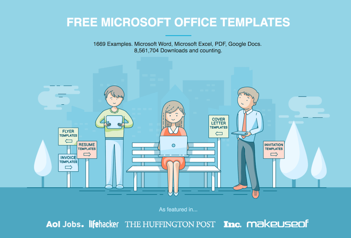 Free Microsoft Word Templates And Services | Hloom Within Free Microsoft Office Flyer Templates