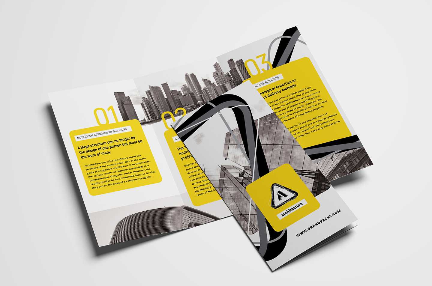 Free Modern Trifold Brochure Template For Photoshop Throughout Fancy Brochure Templates