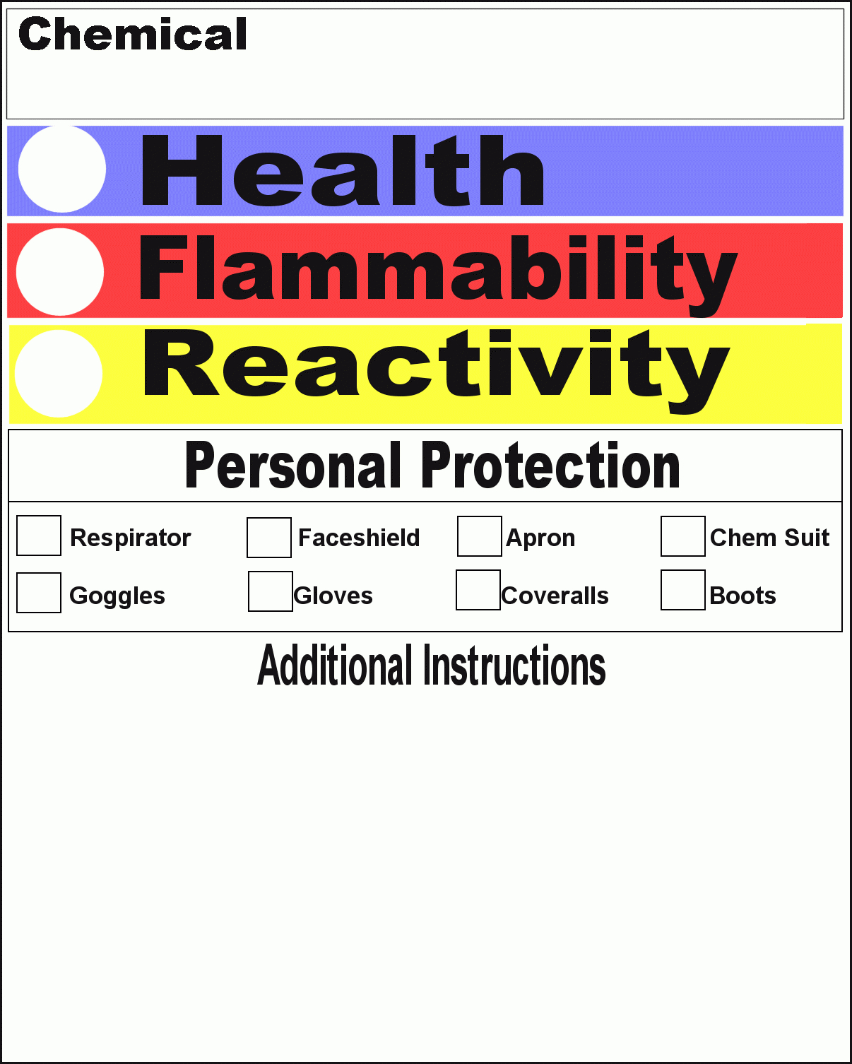 Free Nfpa Label Template, Download Free Clip Art, Free Clip Inside Free Msds Label Template