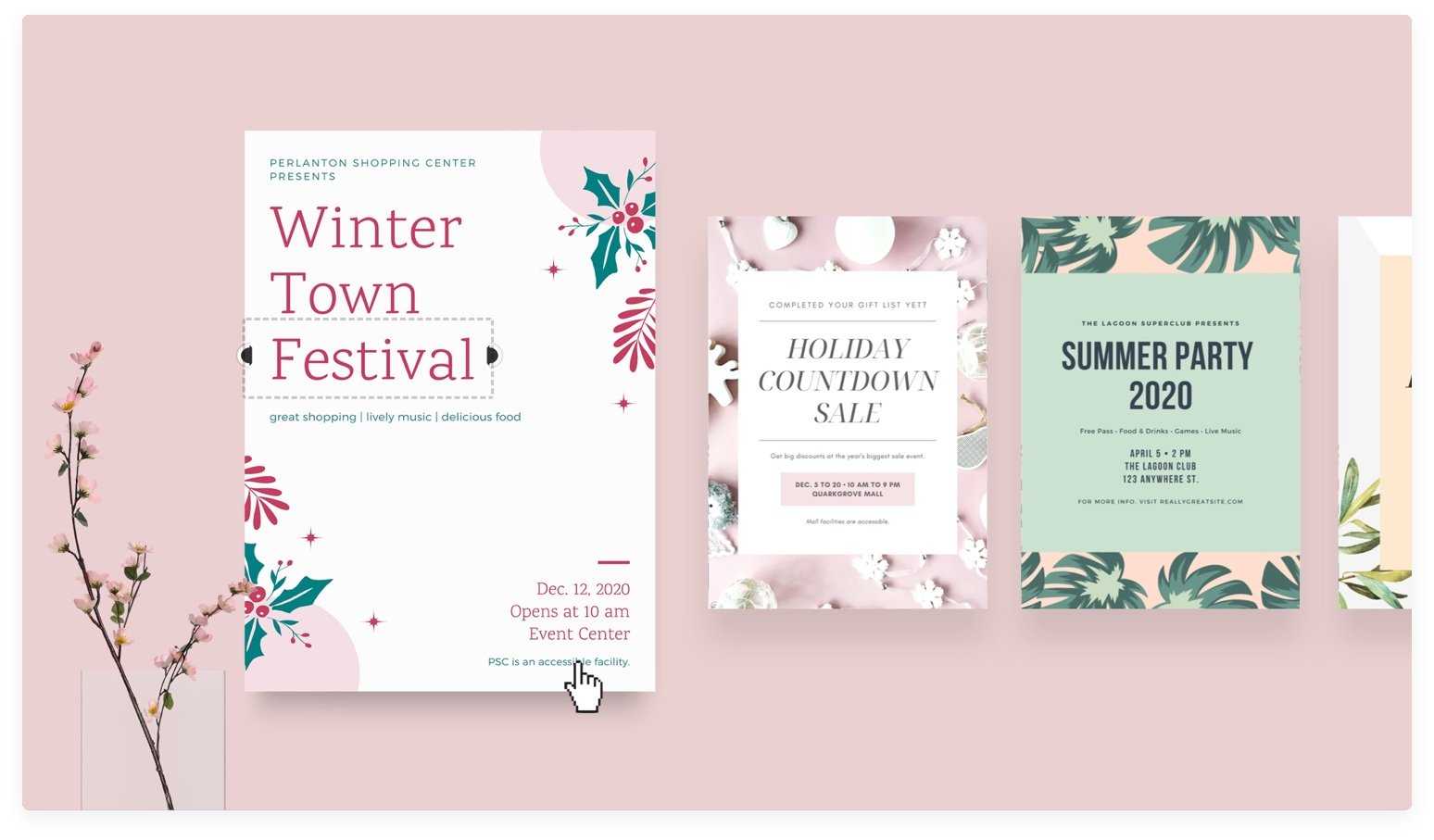 Free Online Flyer Maker: Design Custom Flyers With Canva With Free Printable Fundraiser Flyer Templates